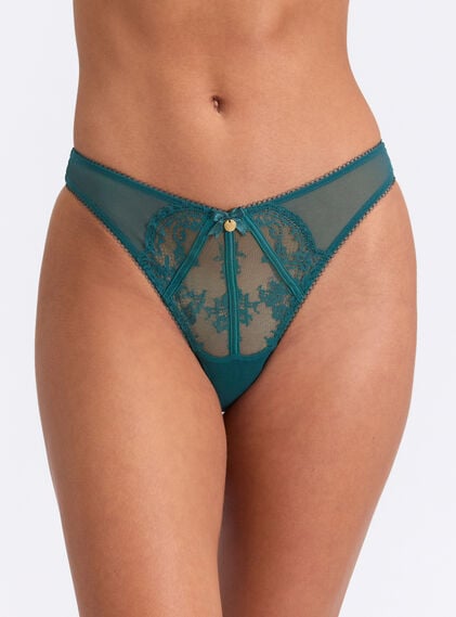 Brooke lace thong